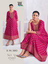 Womaniya Pro By Blue Hills Rayon Ladies Anarkali Kurti Wholesale Market In Surat
